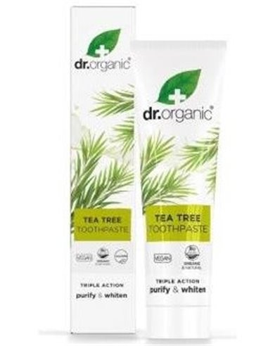 Pasta De Dientes Arbol Del Te Organico 100Ml. de Dr. Organic