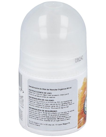 Desodorante Miel De Manuka 50Ml. de Dr. Organic