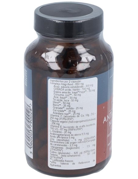 Nutrientes Antiox. Complex 100Vcap. de Terranova