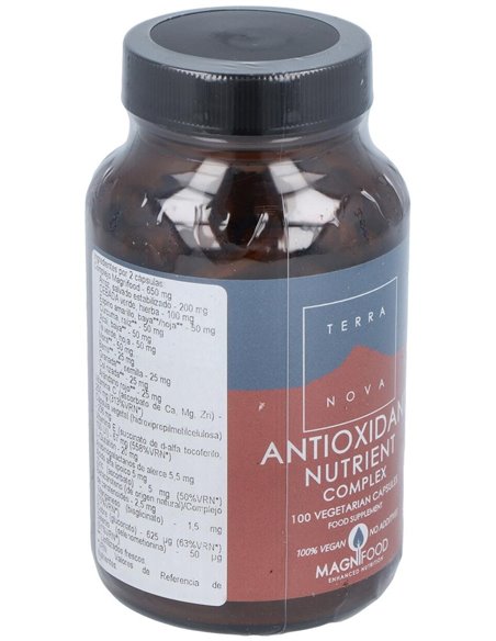Nutrientes Antiox. Complex 100Vcap. de Terranova