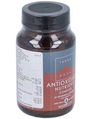 Nutrientes Antioxidantes Complex 50 Vcáps de Terranova