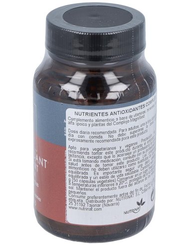 Nutrientes Antioxidantes Complex 50 Vcáps de Terranova