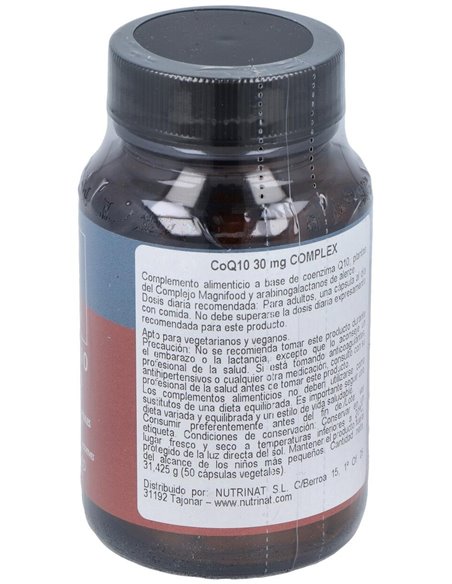 Co Q10 30Mg.Complex 50Vcap. de Terranova