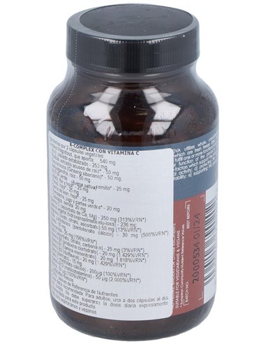 B-Complex Con Vit-C 100Vcap. de Terranova