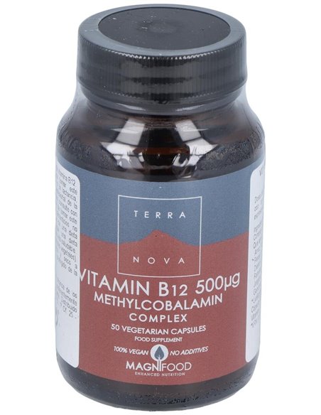 Vitamina B12 500Mcg Complex (Metilcobalamina) 50Vc de Terranova