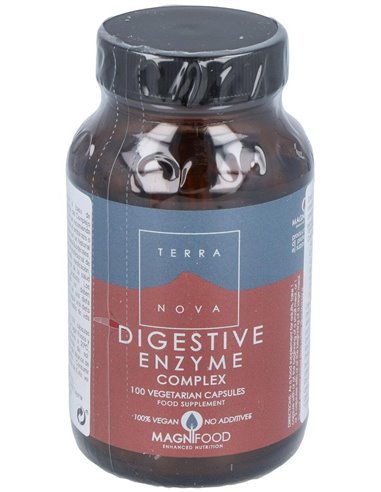 Enzimas Digestivas Complex 100 Vcáps de Terranova