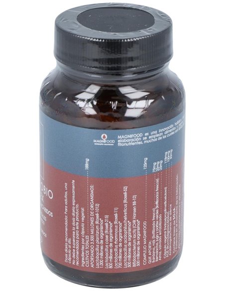 Magniprobio Complex Con Fructo-Oligosacáridos 50 Vcáps de Terranova