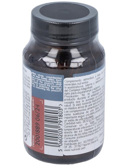 Mirtilo, Luteína Y Astaxantina Complex 50 Vcáps de Terranova