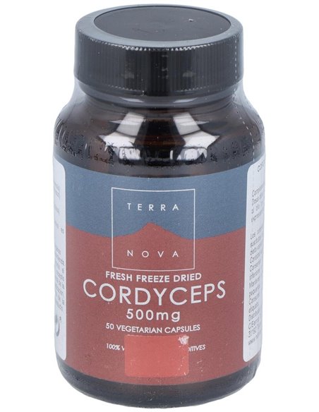 Cordiceps 500Mg. 50Vcap. de Terranova