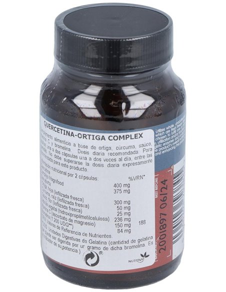 Quercitina-Ortiga Complex 50Vcap. de Terranova