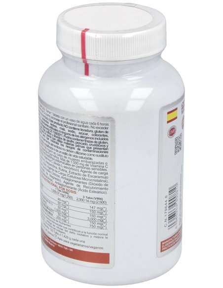 Vitamina C 1000Mg. Liberacion Sostenida 120Comp. de Airbiotic
