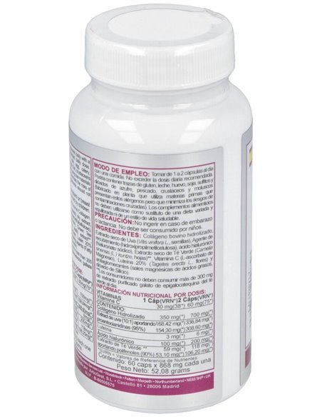 Collagen Hyaluronic Complex 60Cap. de Airbiotic