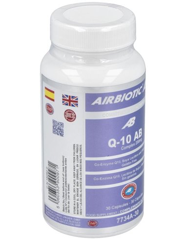 Co-Enzima Q10 200Mg. 30Cap. de Airbiotic