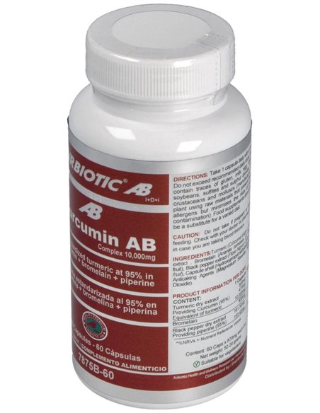 Curcumin Complex 10000Mg.  60Cap. de Airbiotic