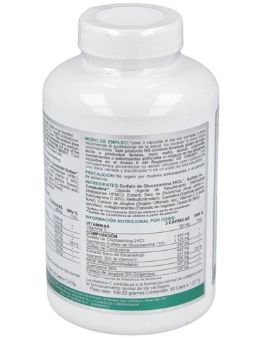 Glucosamina Max Ab Complex 90Cap. de Airbiotic