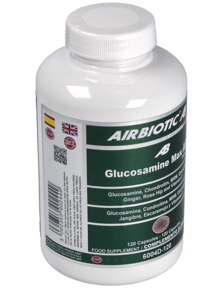 Glucosamina Max Ab Complex 120Cap. de Airbiotic