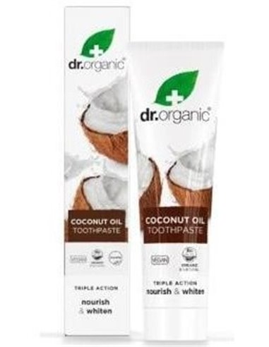 Pasta De Dientes Aceite De Coco Organico 100Ml. de Dr. Organic