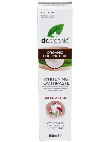Pasta De Dientes Aceite De Coco Organico 100Ml. de Dr. Organic
