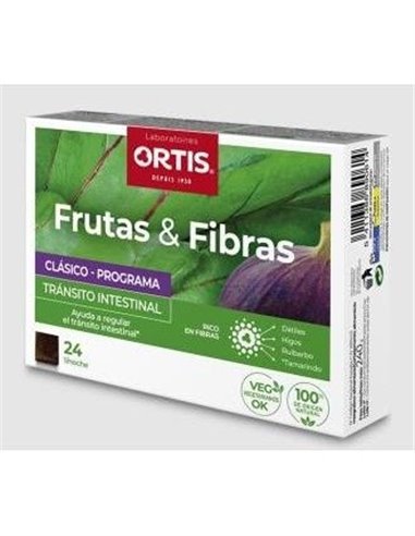 Frutas Y Fibras Clasico 24Cubitos de Ortis