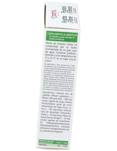 Frutas Y Fibras Clasico 30Comp. de Ortis