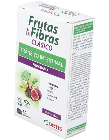 Frutas Y Fibras Clasico 30Comp. de Ortis