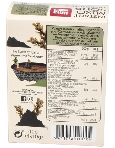 Sopa Miso Instantanea de Lima