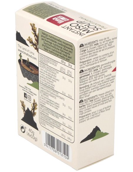 Sopa Miso Instantanea de Lima