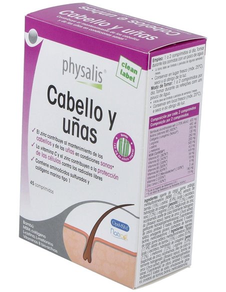 Cabello Y Uñas 45Comp. de Physalis