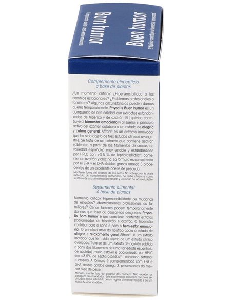 Buen Humor 30Cap. de Physalis