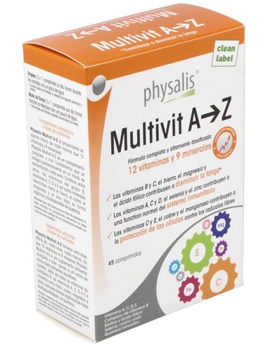 Multivit A -> Z de Physalis