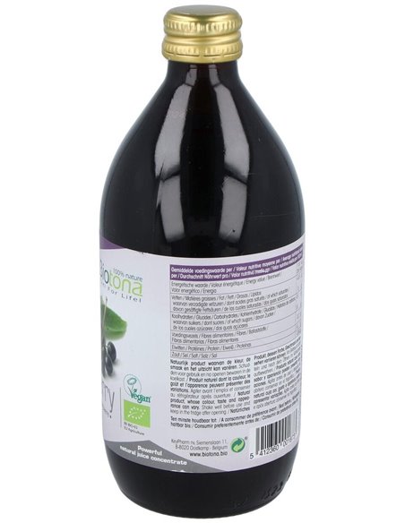Jugo De Sauco 500Ml. Bio Vegan de Biotona