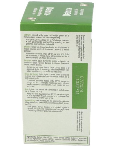 Detox+ Infusion 20Filtros Bio de Physalis