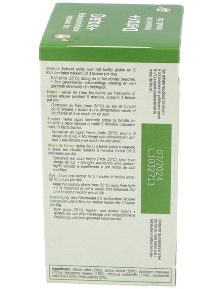 Detox+ Infusion 20Filtros Bio de Physalis