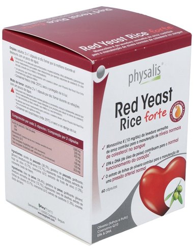 Levadura roja de arroz FORTE 60 capsulas Physalis