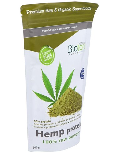 Hemp Protein Cañamo 300Gr. Bio de Biotona