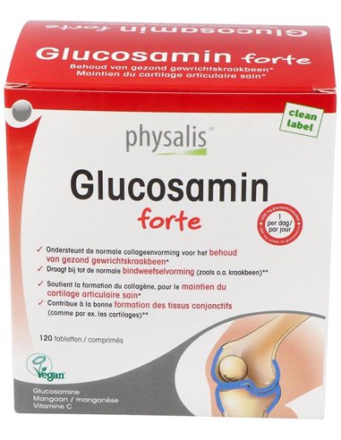 Glucosamin Forte 120 Comprimidos de Physalis