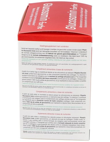 Glucosamin Forte 120 Comprimidos de Physalis