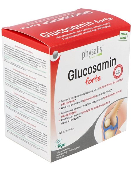 Glucosamin Forte 120 Comprimidos de Physalis