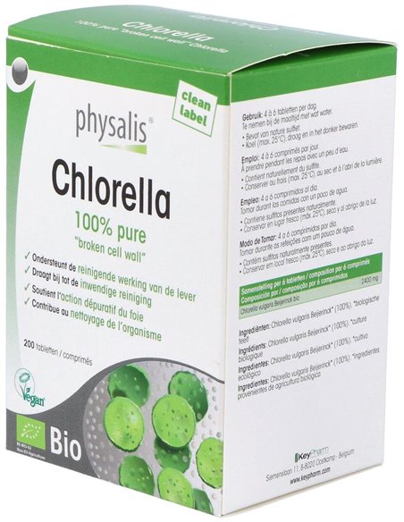 Chlorella Bio 200Comp. de Physalis
