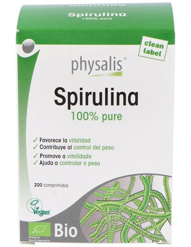 Espirulina 200Comp. Bio de Physalis