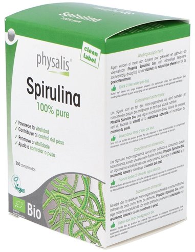 Espirulina 200Comp. Bio de Physalis