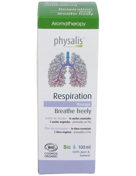 Aceite de Masaje Respiration  de Physalis