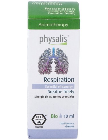 Respiration Sinergia Aceite Esencial 10Ml. Bio de Physalis