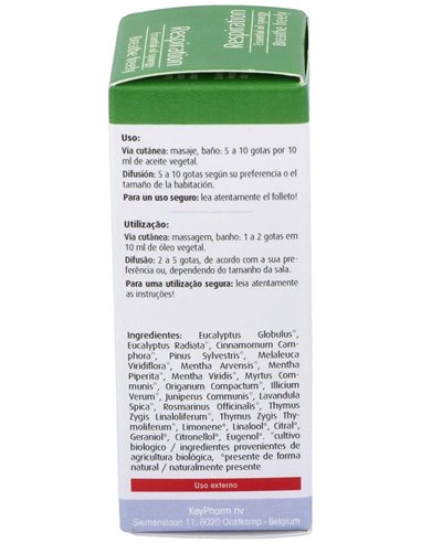 Respiration Sinergia Aceite Esencial 10Ml. Bio de Physalis
