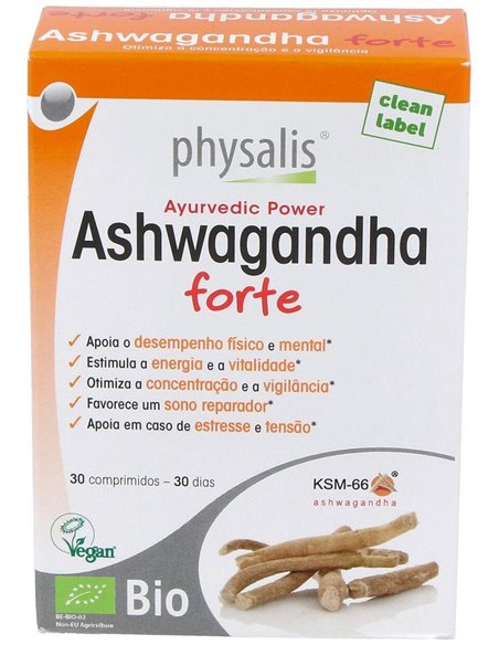 Ashwagandha Forte 30Comp. Bio de Physalis