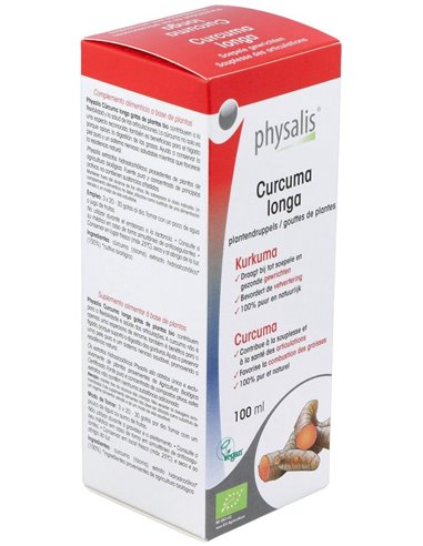 Curcuma Longa Extracto 100Ml. Bio de Physalis