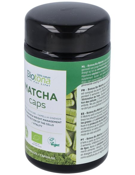 Matcha Capsulas de Biotona