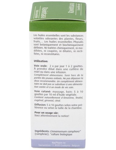 Esencia Ravintsara 30Ml. Bio de Physalis