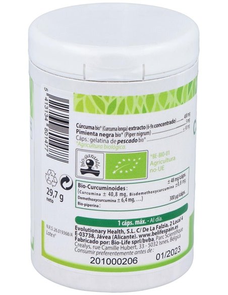 Curcuma Magnum 3200 60Cap. Bio de Be-Life