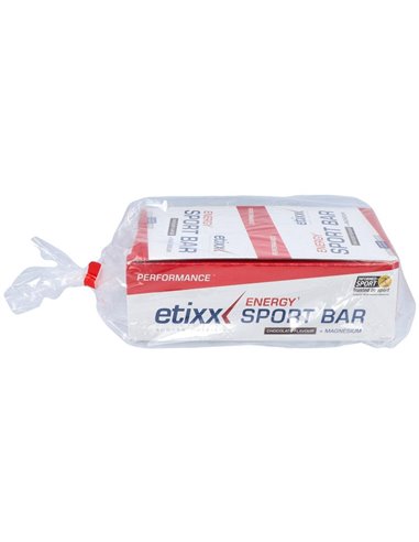 Etixx Energy Sport Barritas Chocolate 12Uds. de Etixx